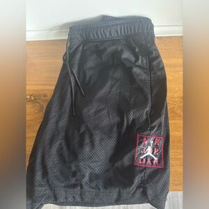 Jordan Black Athletic Shorts